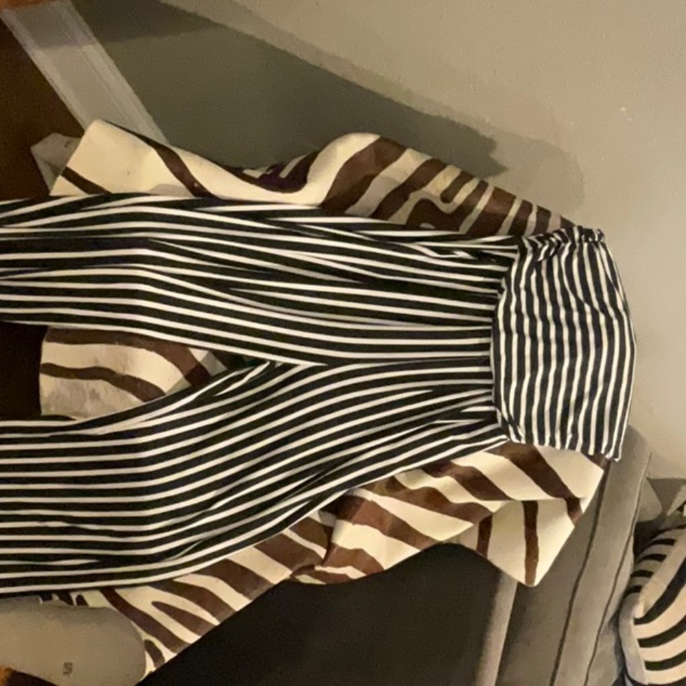 Striped Wide Leg Pants